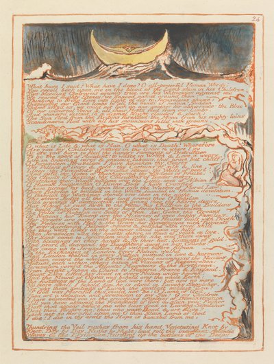 Jerusalem, Tafel 24 von William Blake